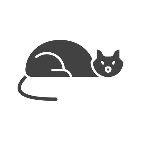 Cat icon vector image.のイラスト素材