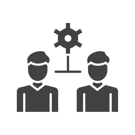 Interpersonal icon vector image.のイラスト素材