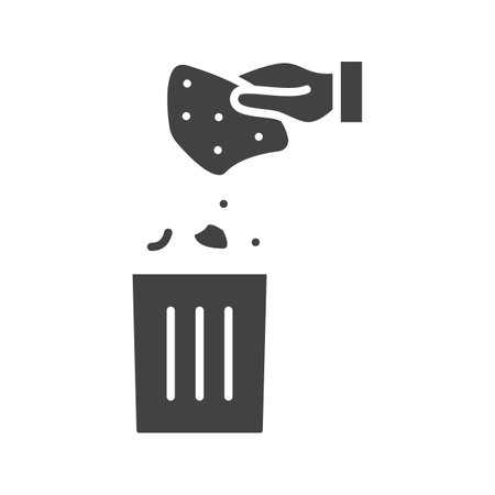Litter icon vector image.のイラスト素材