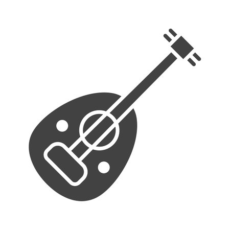 Musical Instrument icon vector image.のイラスト素材