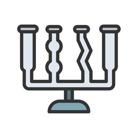 Communicating Vessels icon vector image.
