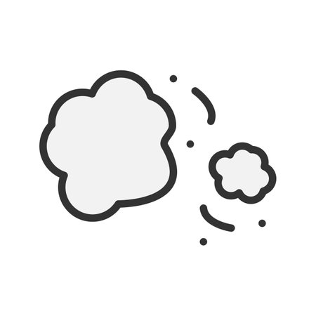 Dust icon vector image.のイラスト素材