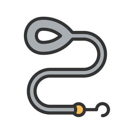 Leash icon vector image.のイラスト素材