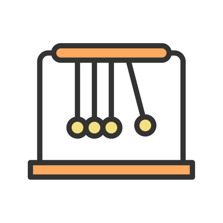 Pendulum icon vector image.のイラスト素材