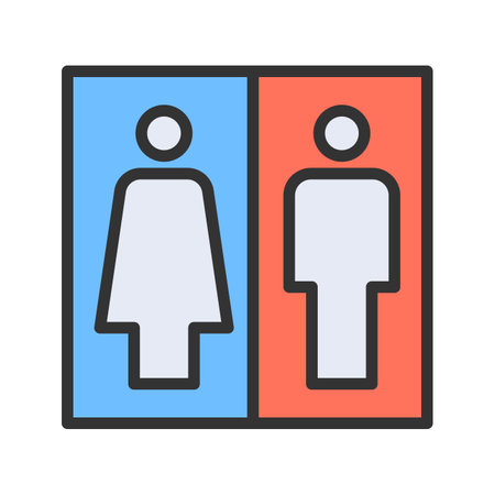Toilet icon vector image.のイラスト素材