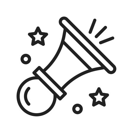 Air Horn Icon Image.のイラスト素材