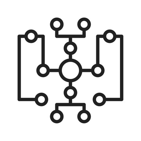Concept Map Icon Image.のイラスト素材