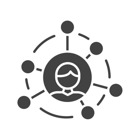 Affiliate Marketing Icon Image.のイラスト素材