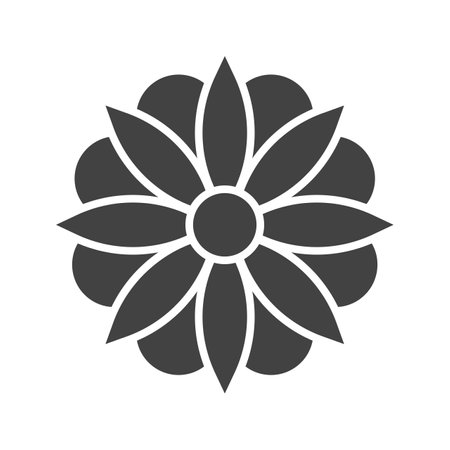 Anemone Icon Image.のイラスト素材
