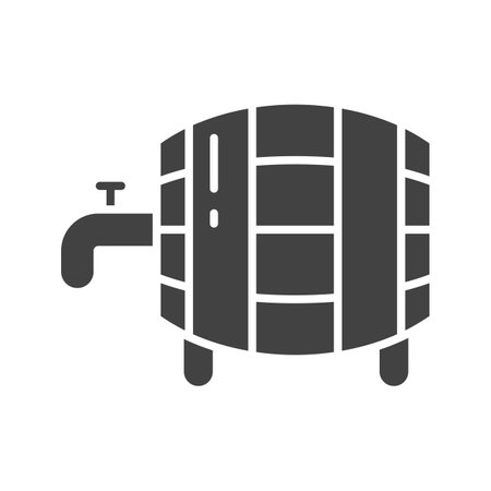 Barrel Icon Image.のイラスト素材