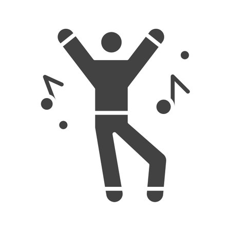 Dance Icon Image.のイラスト素材