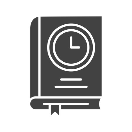 History Book Icon Image.のイラスト素材