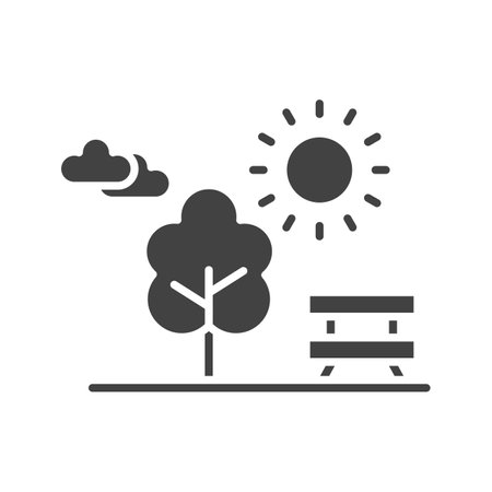 Park Icon Image.のイラスト素材