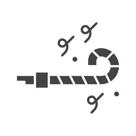 Party Blower Icon Image.のイラスト素材