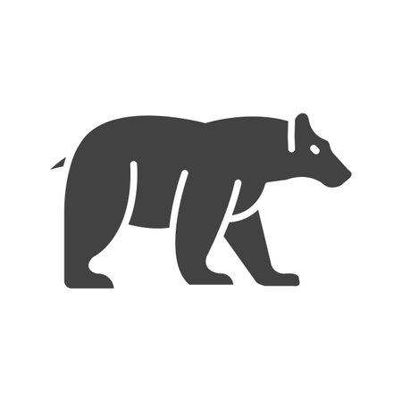Polar Bear Icon Image.のイラスト素材