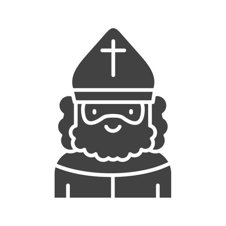 Saint Icon Image.のイラスト素材