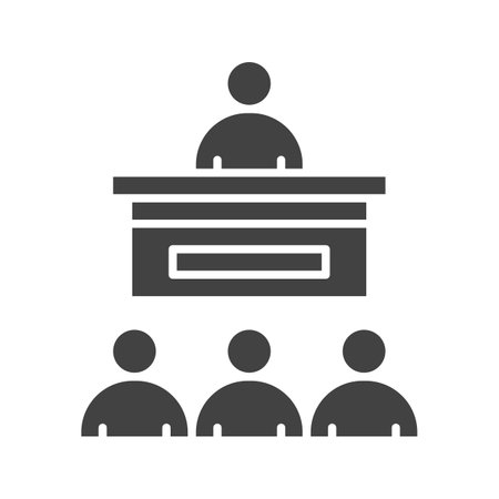Seminar Icon Image.のイラスト素材