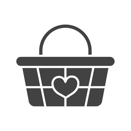 Shopping Basket Icon Image.のイラスト素材