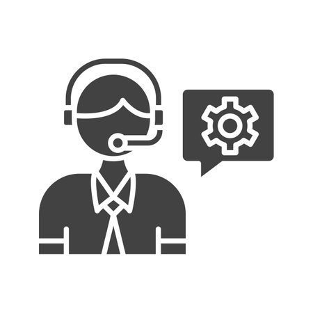 Support Icon Image.のイラスト素材