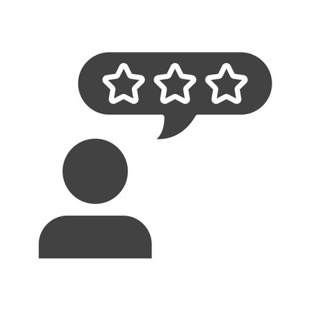 Verbal Feedback Icon Image.のイラスト素材