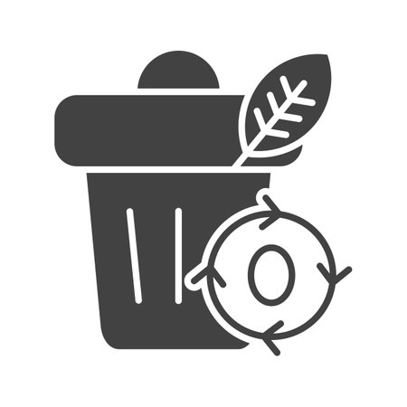 Zero Waste Icon Image.のイラスト素材