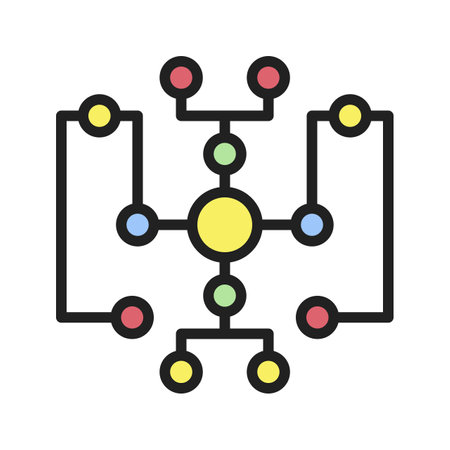 Concept Map Icon Image.のイラスト素材