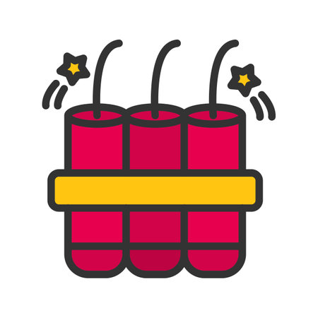 Dynamite Icon Image.のイラスト素材