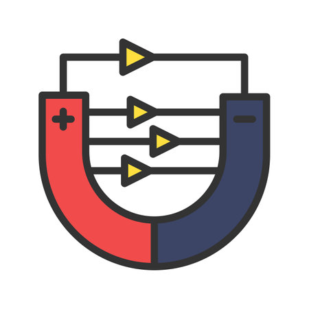 Ferrofluid Icon Image.のイラスト素材