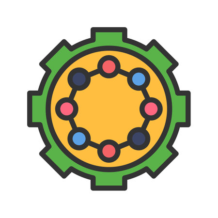 Gear Icon Image.のイラスト素材