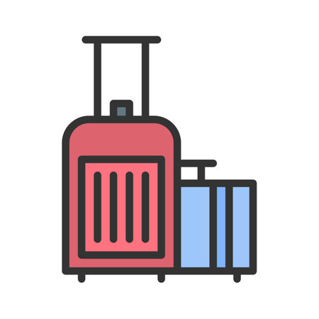 Luggage Icon Image.のイラスト素材