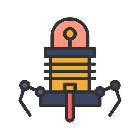 Nanomachine Icon Image.のイラスト素材