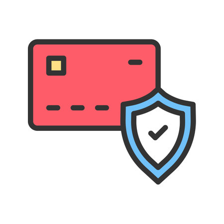 Payment Security Icon Image.のイラスト素材