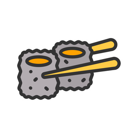 Sushi Icon Image.のイラスト素材