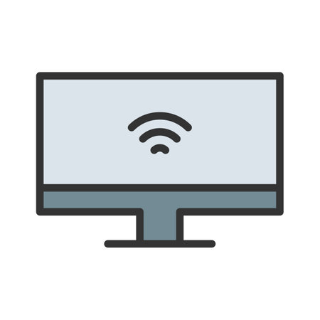 Television Icon Image.のイラスト素材