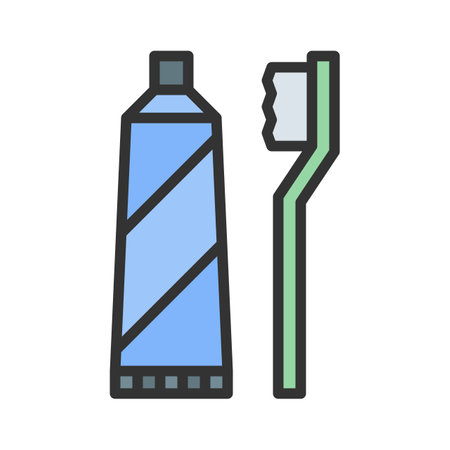 Toothbrush Icon Image.のイラスト素材