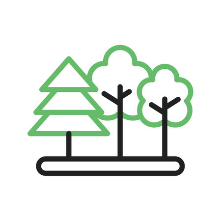 Forest Icon Image.のイラスト素材