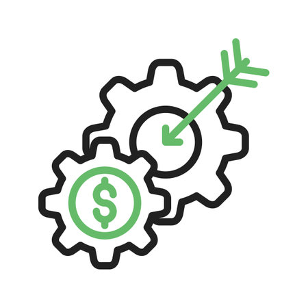 Marketing Strategy Icon Image.のイラスト素材