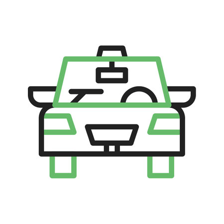 Taxi Icon Image.のイラスト素材