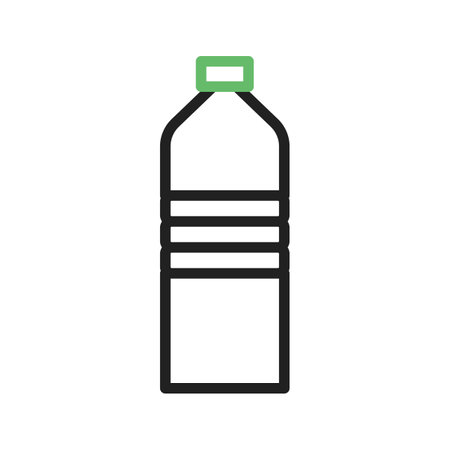 Plastic Bottle icon vector image.のイラスト素材
