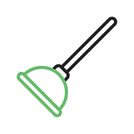 Plunger icon vector image.のイラスト素材