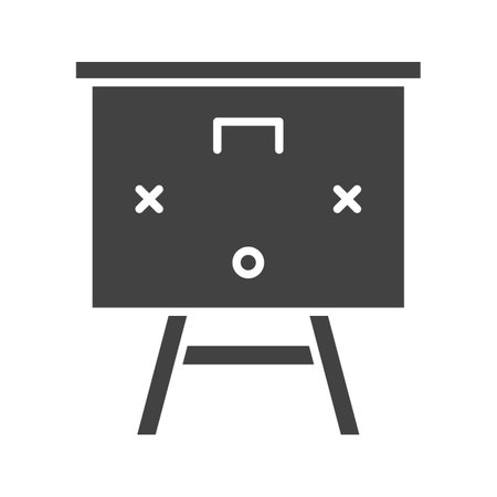 Presentation icon vector image.のイラスト素材