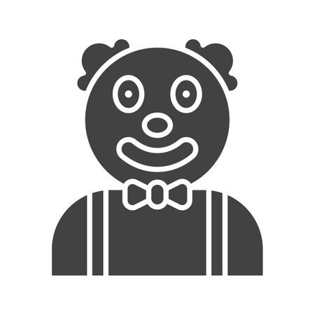 Clown icon vector image.のイラスト素材