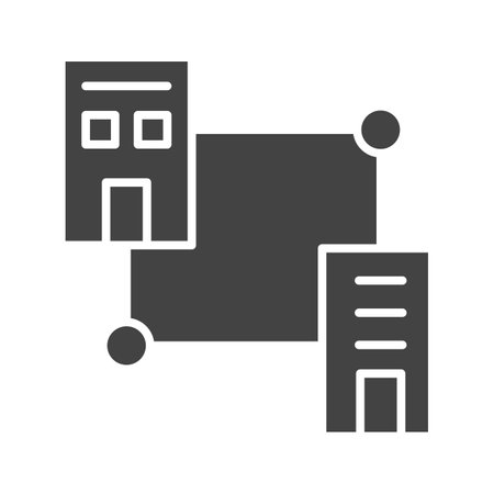 Company Network icon vector image.のイラスト素材