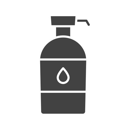Cream Bottle icon vector image.のイラスト素材