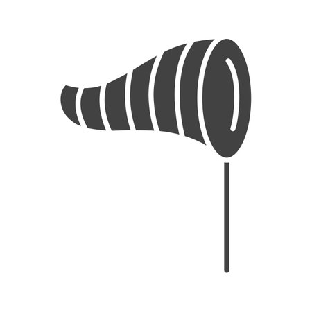 Windsock icon vector image.のイラスト素材
