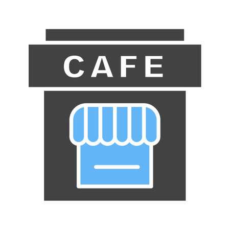 Cafe icon vector image.のイラスト素材
