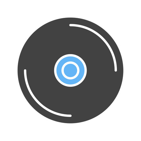 CD icon vector image.のイラスト素材