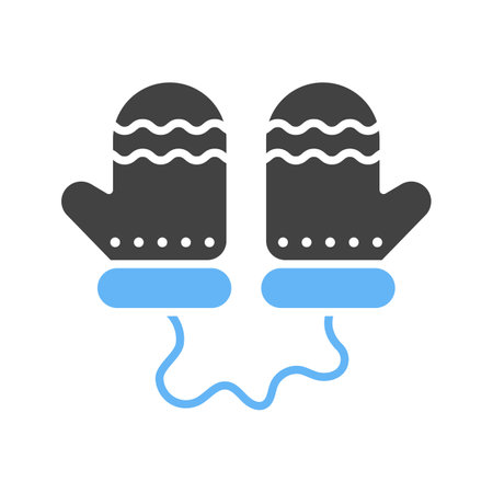 Gloves icon vector image.のイラスト素材