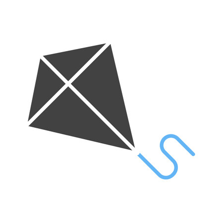 Kite icon vector image.のイラスト素材