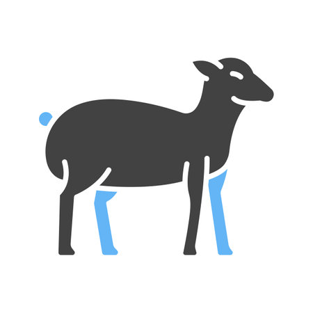 Lamb icon vector image.のイラスト素材